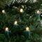 100ct. Warm White LED Wide Angle Christmas Lights Set With Green Wire
